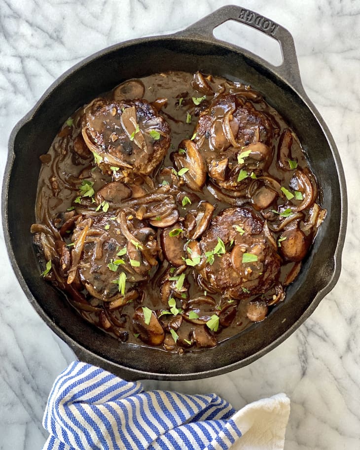 Hamburger Steak Recipe (Easy, With Mushroom Gravy) The Kitchn